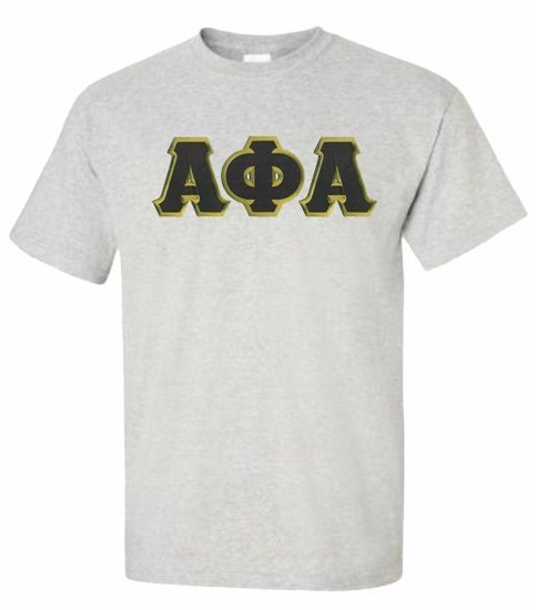 Alpha Phi Alpha Lettered Tee SALE $22.95. - Greek Gear®