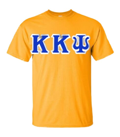 yellow kappa t shirt