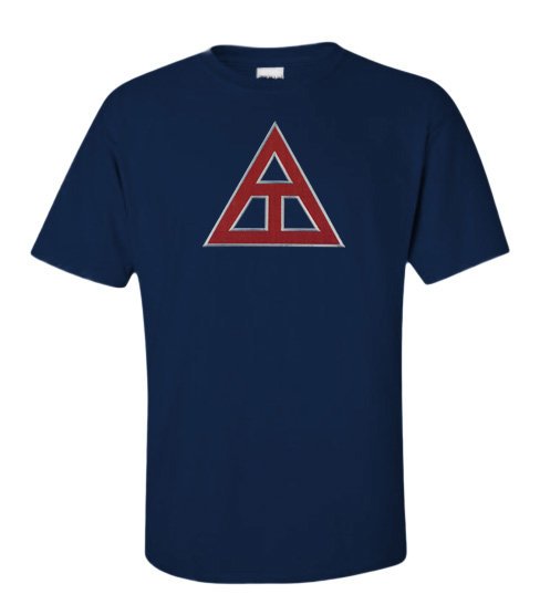 Discount Triangle Fraternity Lettered T-shirt Sale $24.99. - Greek Gear®