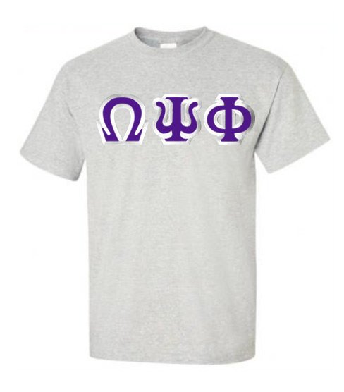 omega psi phi golf shirt