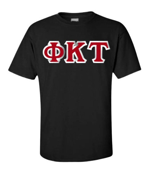 Phi Kappa Tau Custom Twill Short Sleeve T-Shirt SALE $24.99. - Greek Gear®