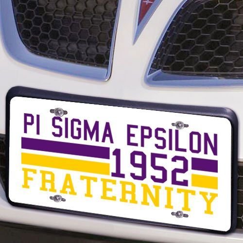 Pi Sigma Epsilon Year License Plate Cover