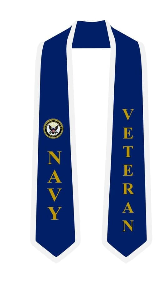 US Navy Graduation 2 Tone Sash Stole SALE 46.95. Greek Gear®