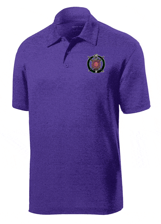 omega psi phi polo shirt