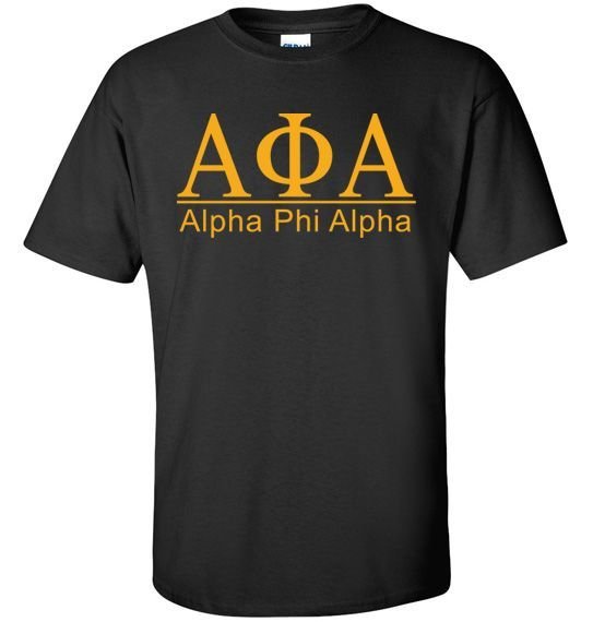 alpha phi alpha apparel