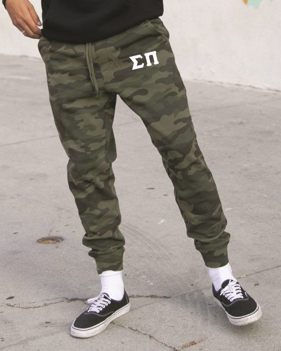 camo fleece pants