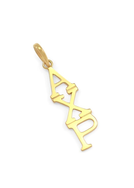 Alpha Chi Rho Greek 14k Solid Gold Lavaliere 99 - Chi Rho Pendant Gold Alpha Chi Rho Greek 14k Solid Gold Lavaliere 99 - Chi Rho Pendant Gold
