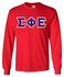 DISCOUNT Lettered Long Sleeve Shirt