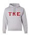 Tau Kappa Epsilon Custom Twill Hooded Sweatshirt