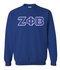 zeta phi beta sweatshirt