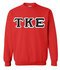 Tau Kappa Epsilon Custom Twill Crewneck Sweatshirt
