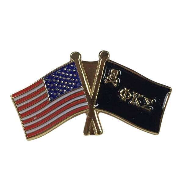 Phi Kappa Sigma USA Flag Lapel Pin SALE 8.99. Greek Gear®