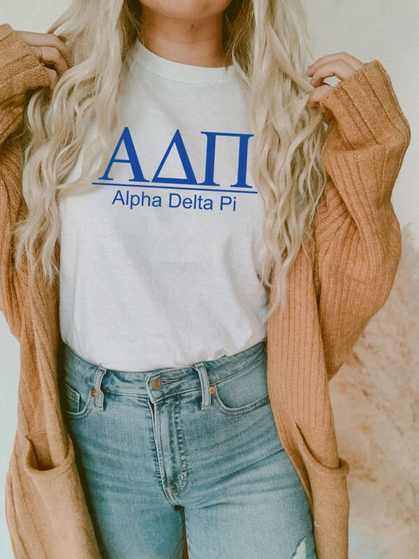 Alpha Delta Pi Comfort Colors 