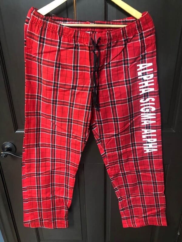 Phi Beta Sigma Pajamas Flannel Pant