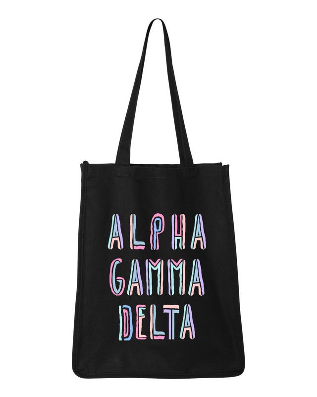 Alpha Gamma Delta Jumbo All In Tote Bag