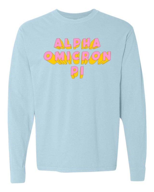 alpha omicron pi shirts