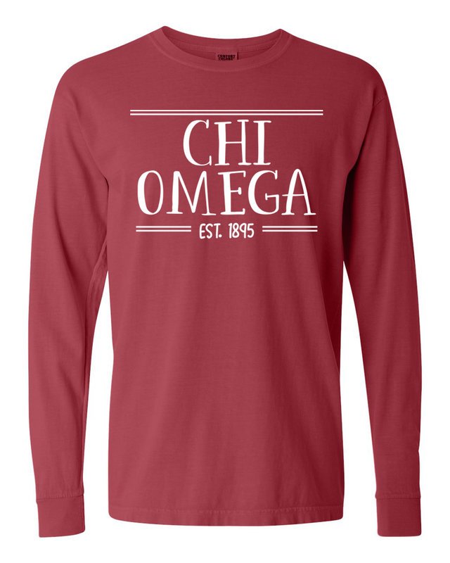 vintage chi omega shirts