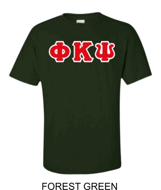 Phi Kappa Psi Lettered T-Shirt SALE $27 