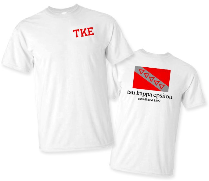 Tau Kappa Epsilon Flag T-Shirt