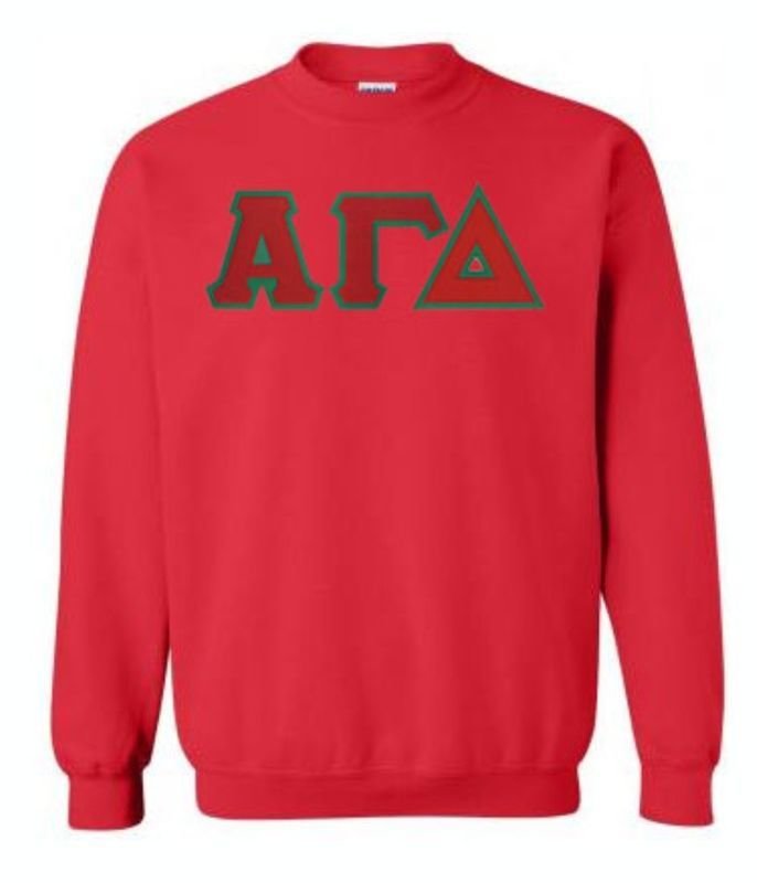 $35.00 Alpha Gamma Delta Custom Twill Sweatshirt