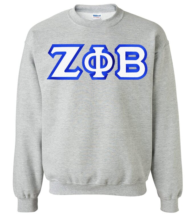 zeta phi beta crewneck