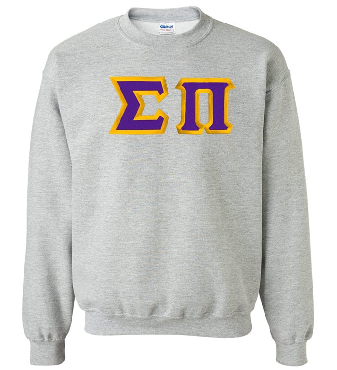 Sigma Pi Custom Twill Crewneck Sweatshirt SALE $35.00. - Greek Gear®
