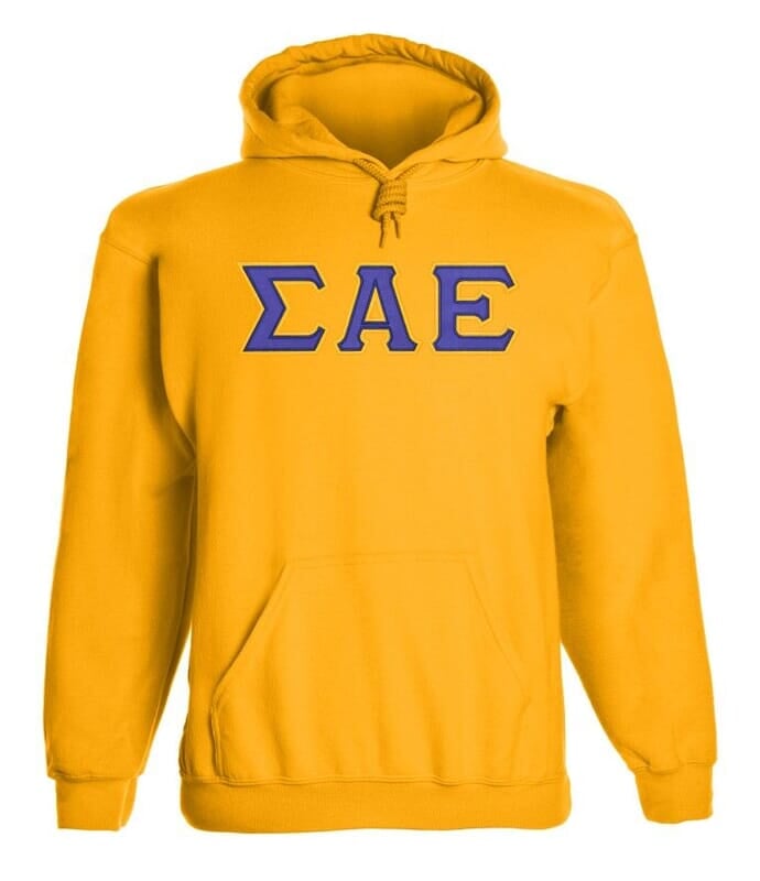 Sigma Alpha Epsilon Sae 2 Day Ship Twill Hooded Sweatshirt Sale 4995 Greek Gear® 9015