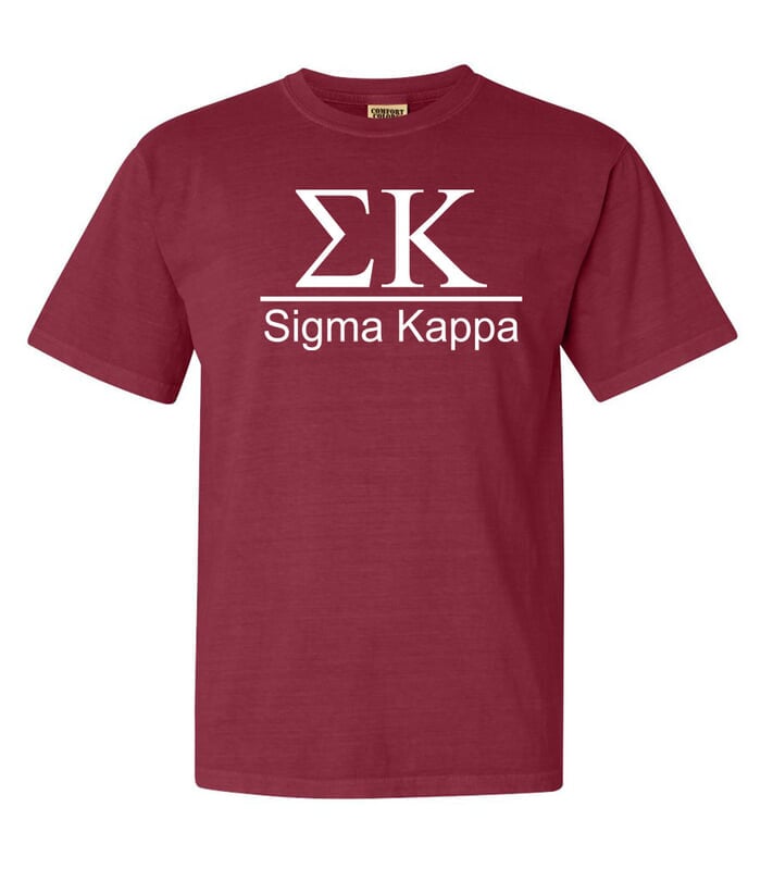 sigma kappa comfort colors