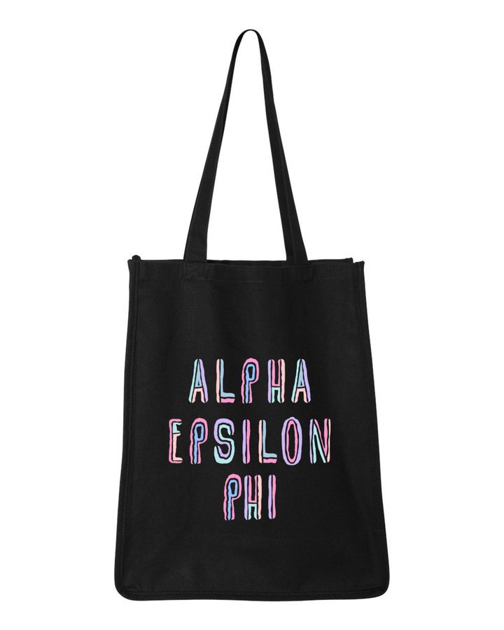 Alpha Epsilon Phi Jumbo All In Tote Bag