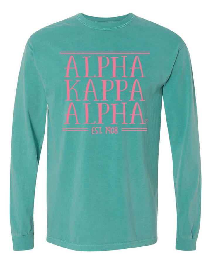 alpha kappa alpha long sleeve shirts