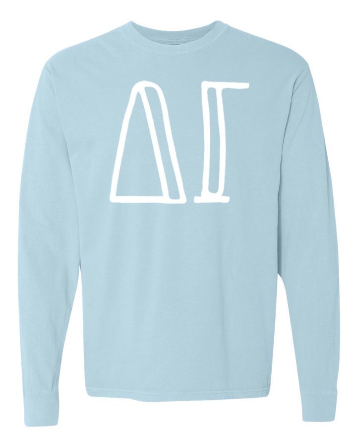 delta gamma sweatshirt comfort colors