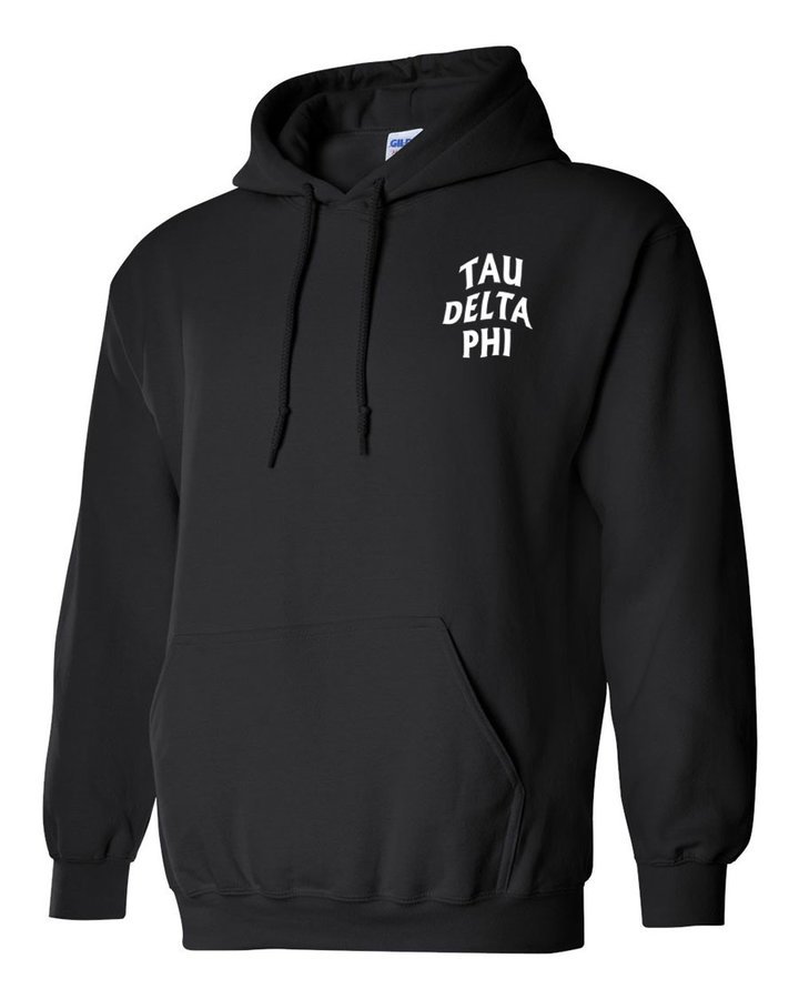 Tau Delta Phi Social Hooded Sweatshirt