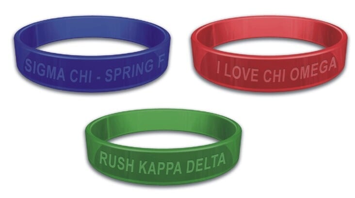 Sorority Wristband Bracelets Sorority Wristband Bracelets