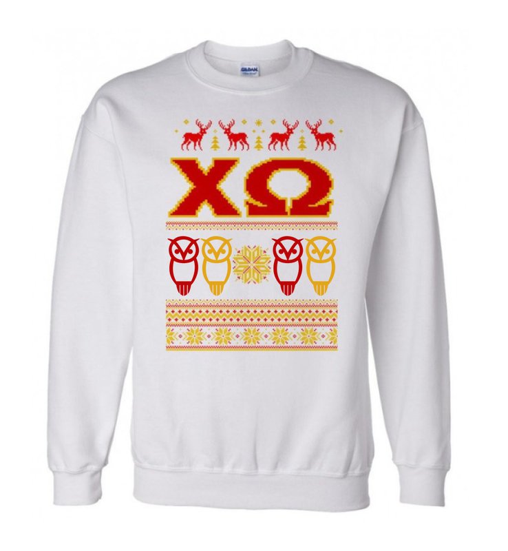 chi omega crewneck