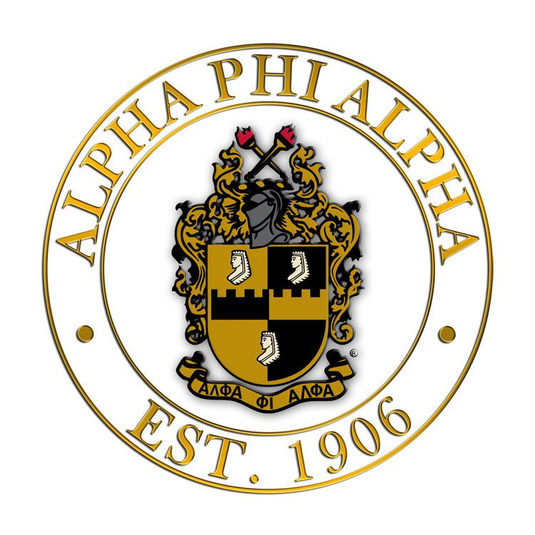 Alpha Phi Alpha Circle Crest Decal SALE $6.95. - Greek Gear®