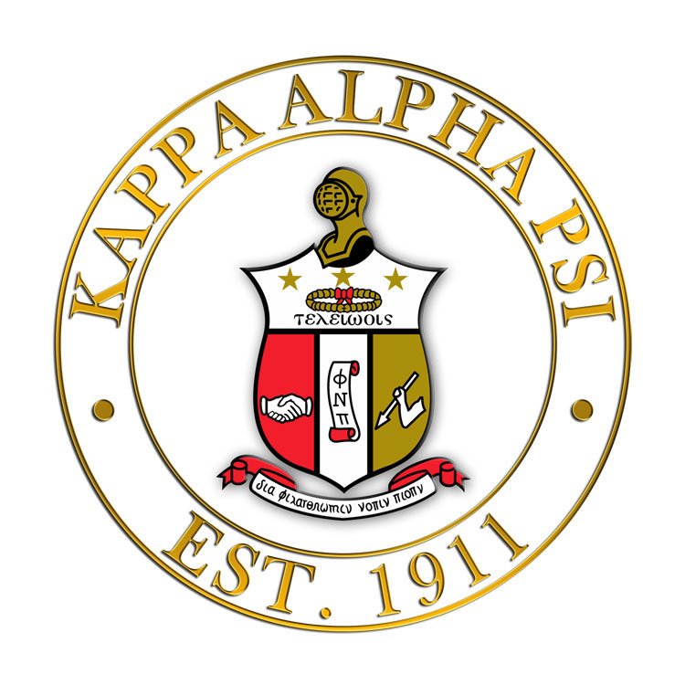 Kappa Alpha Psi Circle Crest Decal SALE $6.99. - Greek Gear®