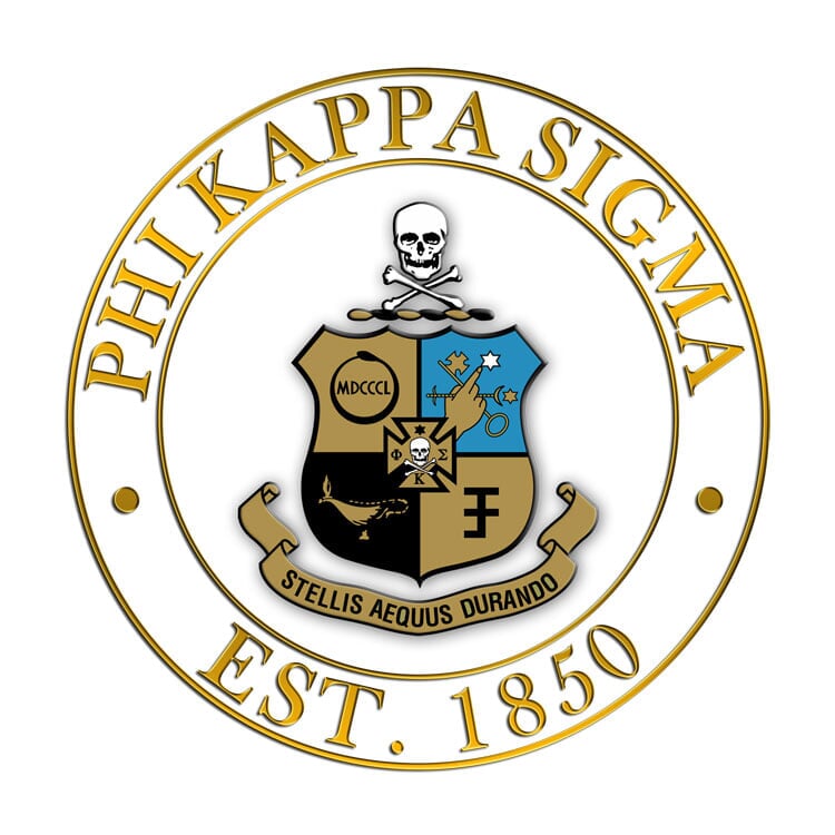 Phi Kappa Sigma Circle Crest Decal SALE $6.99. - Greek Gear®