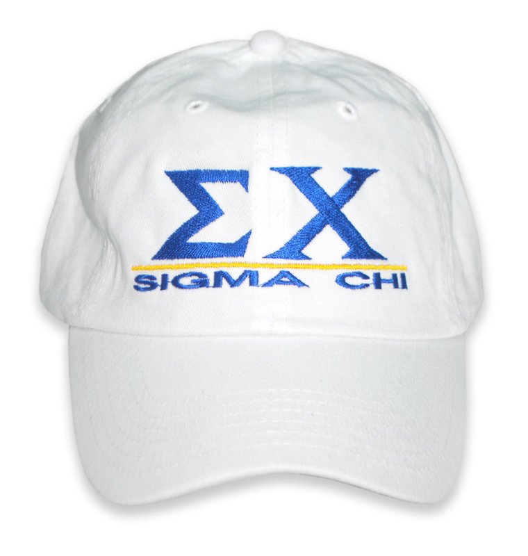 Custom Fraternity & Sorority Embroidered Hat
