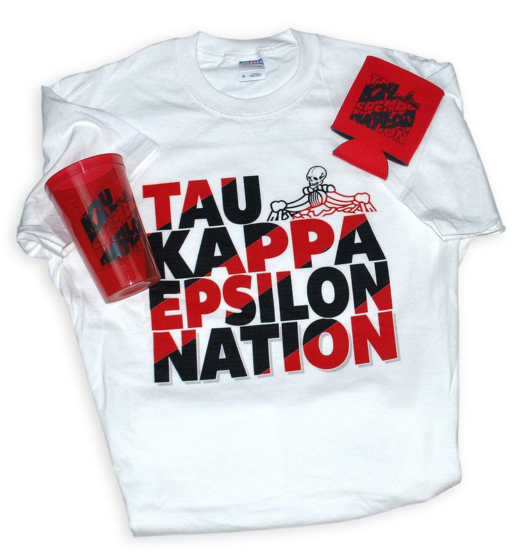 Tau Kappa Epsilon Nation Set (Tees, Cooler & Cup)