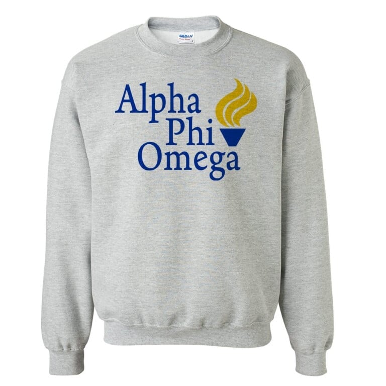 Alpha Phi Omega Logo Crewneck Sweatshirt SALE $30.00 ...