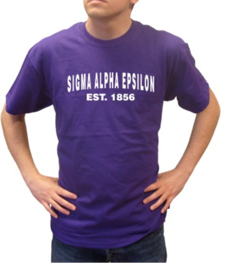 sigma alpha epsilon shirts