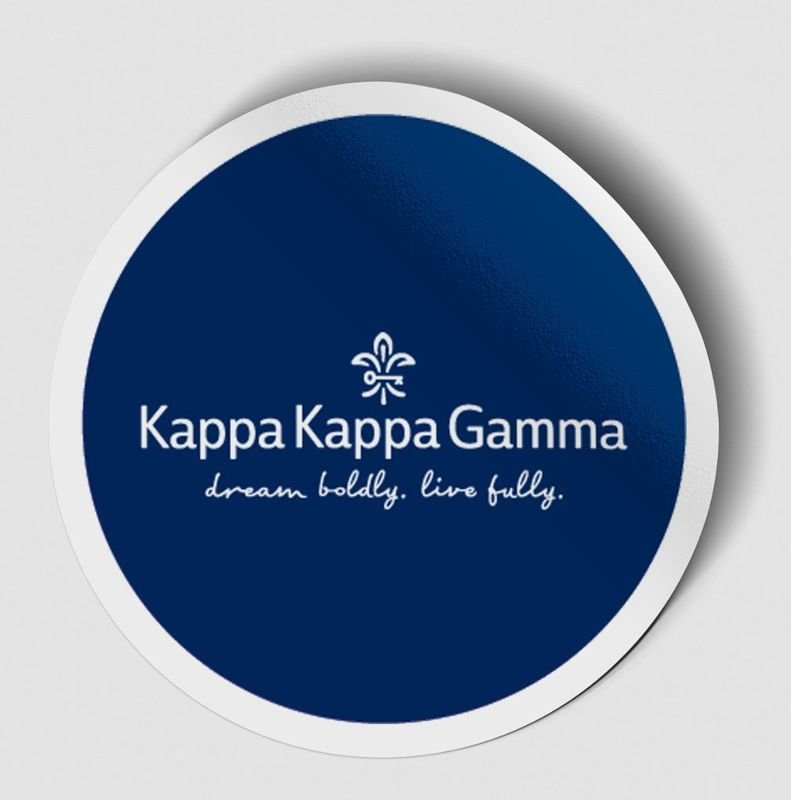 Kappa Kappa Gamma Decal *SHIPPING INCLUDED*