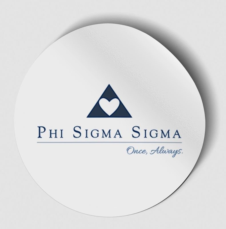 phi sigma sigma logo decal sale 4 95