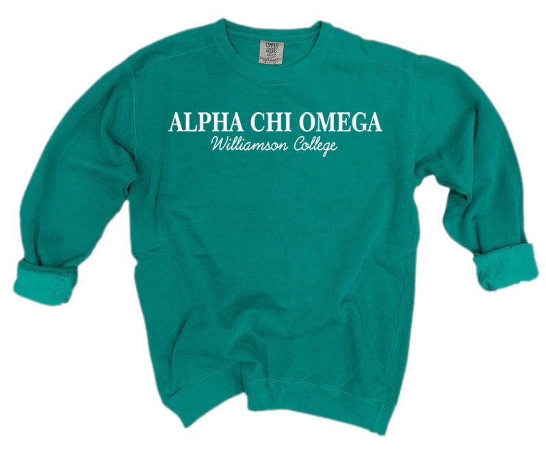 chi omega crewneck