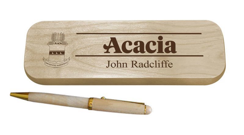 ACACIA Maple Wood Pen Set