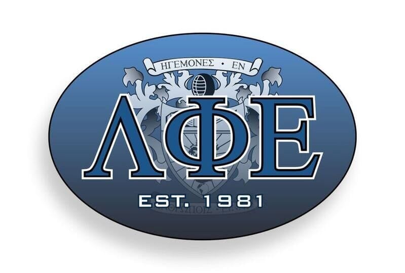 Lambda Phi Epsilon Color Oval Decal SALE 6.95. Greek Gear®