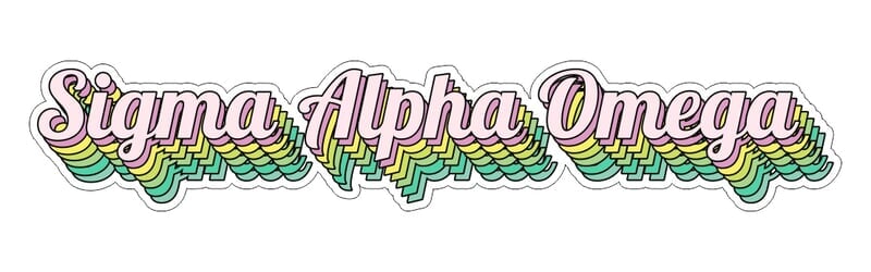 sigma alpha omega merchandise