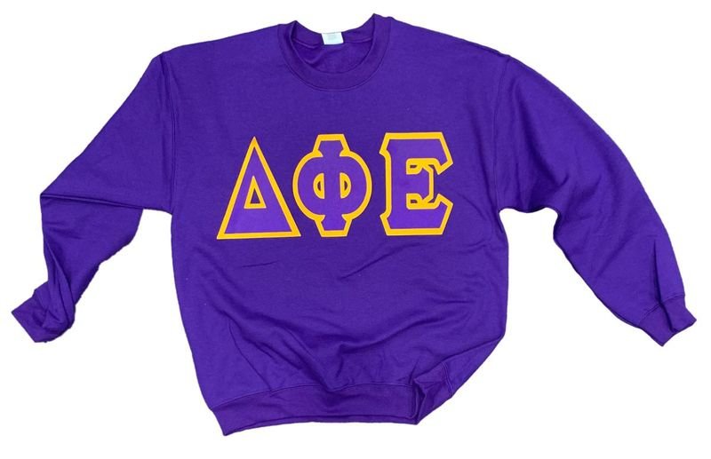 delta phi epsilon crewneck