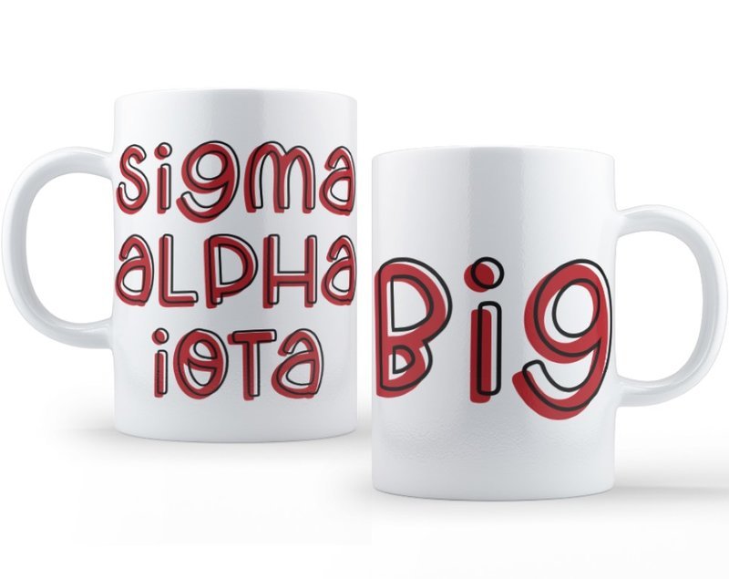 Sigma Alpha Iota Bubble Big Sister Mug