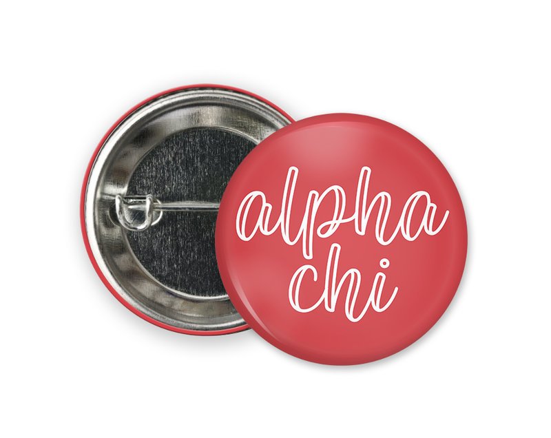 Alpha Chi Omega Kem Button